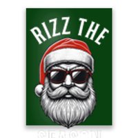 Rizz The Season Christmas Funny Santa Poster