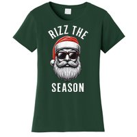 Rizz The Season Christmas Funny Santa Women's T-Shirt