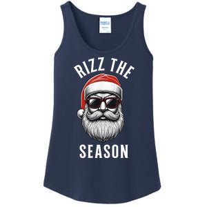 Rizz The Season Christmas Funny Santa Ladies Essential Tank