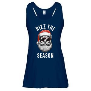 Rizz The Season Christmas Funny Santa Ladies Essential Flowy Tank