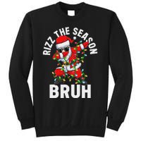 Rizz The Season Bruh Christmas Santa Claus Rizzler Sweatshirt