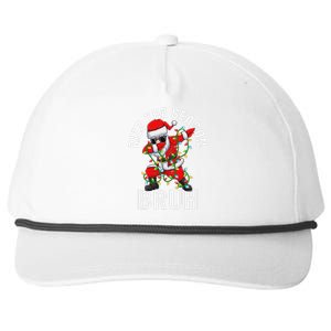 Rizz The Season Bruh Christmas Santa Claus Rizzler Snapback Five-Panel Rope Hat