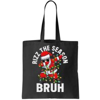 Rizz The Season Bruh Christmas Santa Claus Rizzler Tote Bag