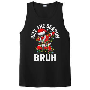 Rizz The Season Bruh Christmas Santa Claus Rizzler PosiCharge Competitor Tank