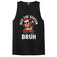 Rizz The Season Bruh Christmas Santa Claus Rizzler PosiCharge Competitor Tank