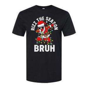 Rizz The Season Bruh Christmas Santa Claus Rizzler Softstyle CVC T-Shirt