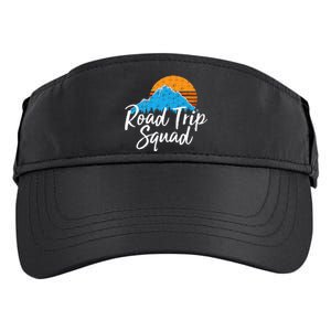 Road Trip Squad Traveling Souvenir Adult Drive Performance Visor