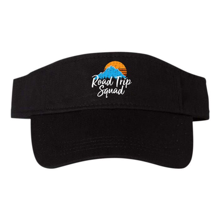 Road Trip Squad Traveling Souvenir Valucap Bio-Washed Visor