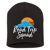 Road Trip Squad Traveling Souvenir Short Acrylic Beanie