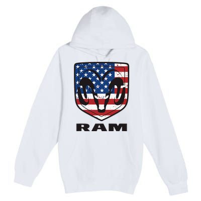 R.A.M Trucks Shield Flag Premium Pullover Hoodie