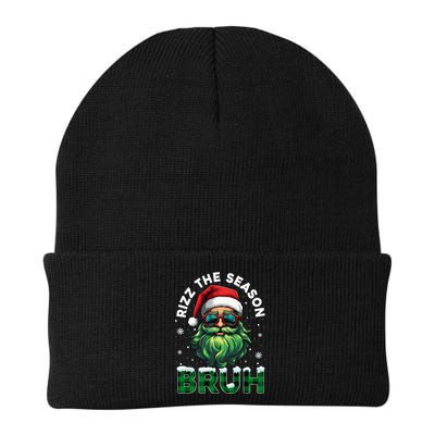 Rizz The Season Bruh Christmas Rizzmas Santa Claus Rizzler Beanie
