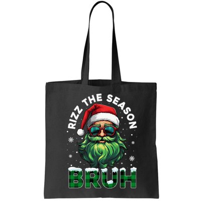 Rizz The Season Bruh Christmas Rizzmas Santa Claus Rizzler Bag