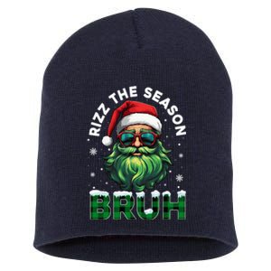 Rizz The Season Bruh Christmas Rizzmas Santa Claus Rizzler Short Acrylic Beanie