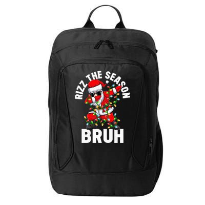 Rizz The Season Bruh Christmas Rizzmas Santa Claus Rizzler City Backpack