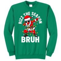 Rizz The Season Bruh Christmas Rizzmas Santa Claus Rizzler Sweatshirt