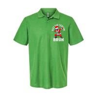 Rizz The Season Bruh Christmas Rizzmas Santa Claus Rizzler Softstyle Adult Sport Polo