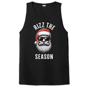 Rizz The Season Silly Christmas Funny Santa PosiCharge Competitor Tank