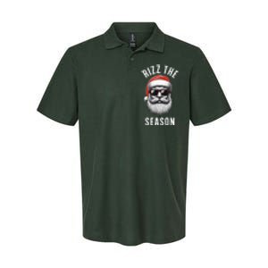 Rizz The Season Silly Christmas Funny Santa Softstyle Adult Sport Polo