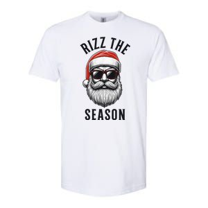 Rizz The Season Silly Christmas Funny Santa Softstyle CVC T-Shirt