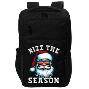 Rizz The Season Funny Christmas Rizzmas Santa Claus Rizzler Impact Tech Backpack