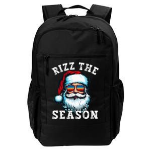 Rizz The Season Funny Christmas Rizzmas Santa Claus Rizzler Daily Commute Backpack