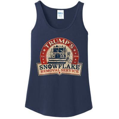 Retro TrumpS Snowflake Removal Service Funny Trump 2024 Ladies Essential Tank