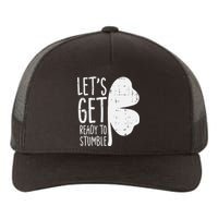 Ready To Stumble Saint Pattys Irish St Patrick Day Yupoong Adult 5-Panel Trucker Hat