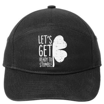 Ready To Stumble Saint Pattys Irish St Patrick Day 7-Panel Snapback Hat