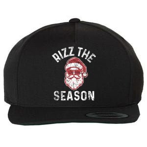 Rizz The Season Funny Christmas Rizzmas Santa Claus Rizzler Gift Wool Snapback Cap