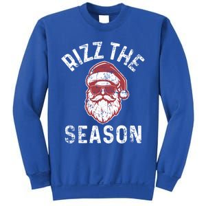 Rizz The Season Funny Christmas Rizzmas Santa Claus Rizzler Gift Sweatshirt