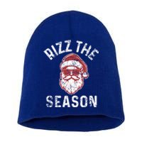 Rizz The Season Funny Christmas Rizzmas Santa Claus Rizzler Gift Short Acrylic Beanie