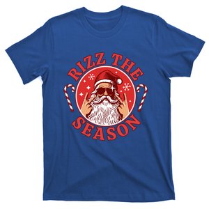 Rizz The Season Rizzmas Santa Claus Funny Christmas Rizzler Gift T-Shirt