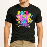 Rock The Staar Test Testing Day Retro Groovy Teacher Stars Performance Shirt