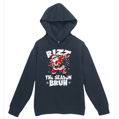 Rizz The Season Bruh Christmas Rizzmas Santa Claus Rizzler Urban Pullover Hoodie