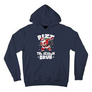 Rizz The Season Bruh Christmas Rizzmas Santa Claus Rizzler Tall Hoodie