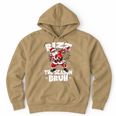 Rizz The Season Bruh Christmas Rizzmas Santa Claus Rizzler Hoodie