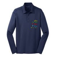 Reading Teacher Squad Oh The Places One Two Red Blue Fish Silk Touch Performance Long Sleeve Polo