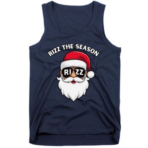 Rizz The Season Santa Claus Rizzmas Riz Funny Christmas Tank Top