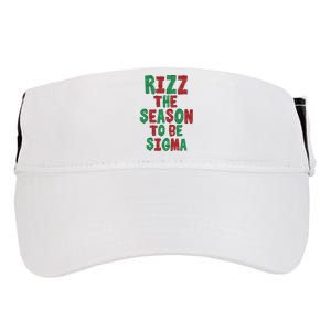 Rizz The Season Funny Gen Alpha Slang Christmas Teacher Adult Drive Performance Visor