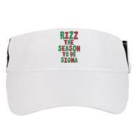 Rizz The Season Funny Gen Alpha Slang Christmas Teacher Adult Drive Performance Visor