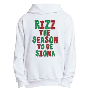 Rizz The Season Funny Gen Alpha Slang Christmas Teacher Urban Pullover Hoodie