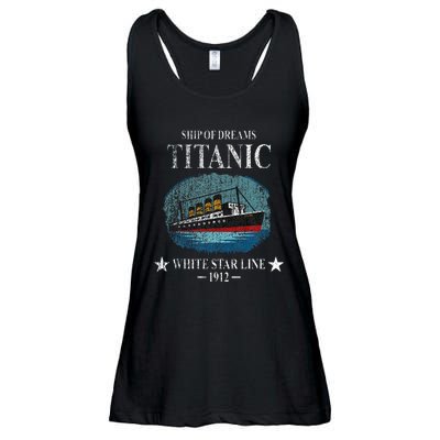 Rms Titanic Ship Sailing Boat Ship 1912 Ladies Essential Flowy Tank