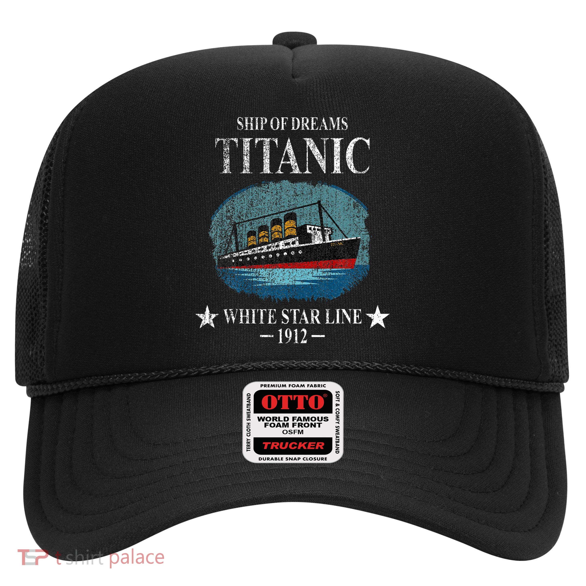 Rms Titanic Ship Sailing Boat Ship 1912 Trucker Hat