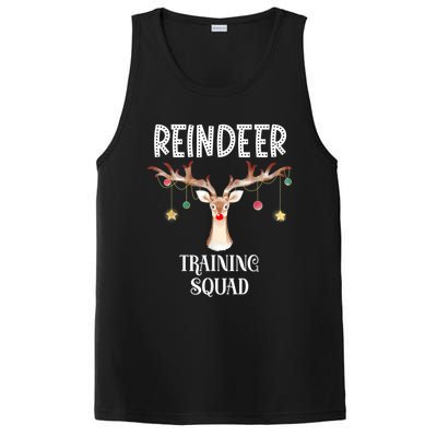 Reindeer Training Squad Funny Christmas Matching Family Gift PosiCharge Competitor Tank