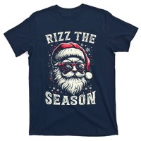 Rizz The Season Silly Christmas Funny Santa Teen T-Shirt