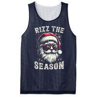 Rizz The Season Silly Christmas Funny Santa Teen Mesh Reversible Basketball Jersey Tank