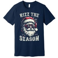 Rizz The Season Silly Christmas Funny Santa Teen Premium T-Shirt