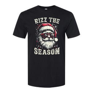 Rizz The Season Silly Christmas Funny Santa Teen Softstyle CVC T-Shirt