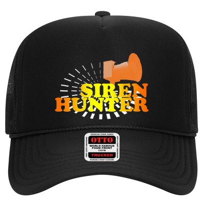 Retro Tornado Siren Hunter Trucker Hat