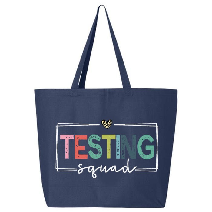 Retro Testing Squad Teacher Test Day 25L Jumbo Tote